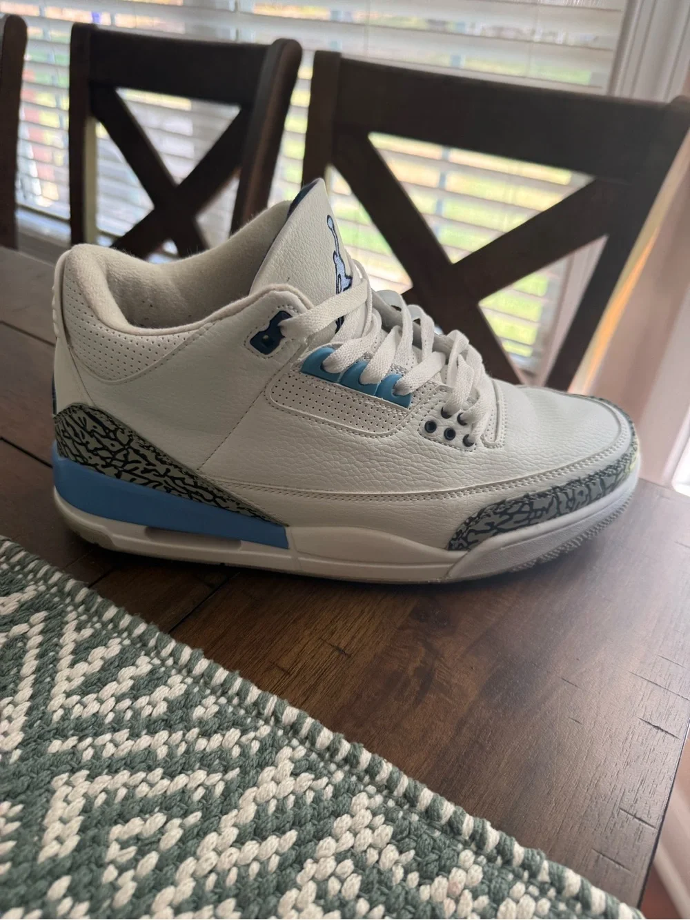 Nike Air Jordan Retro 3 UNC Blue Men’s Sneakers